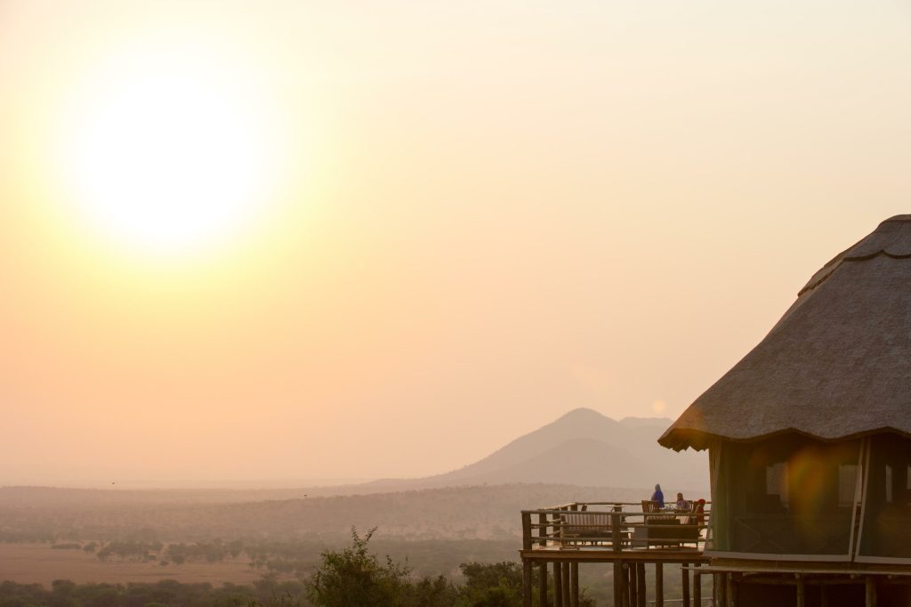 Kubu Kubu Tented Lodge View of the deck scaled